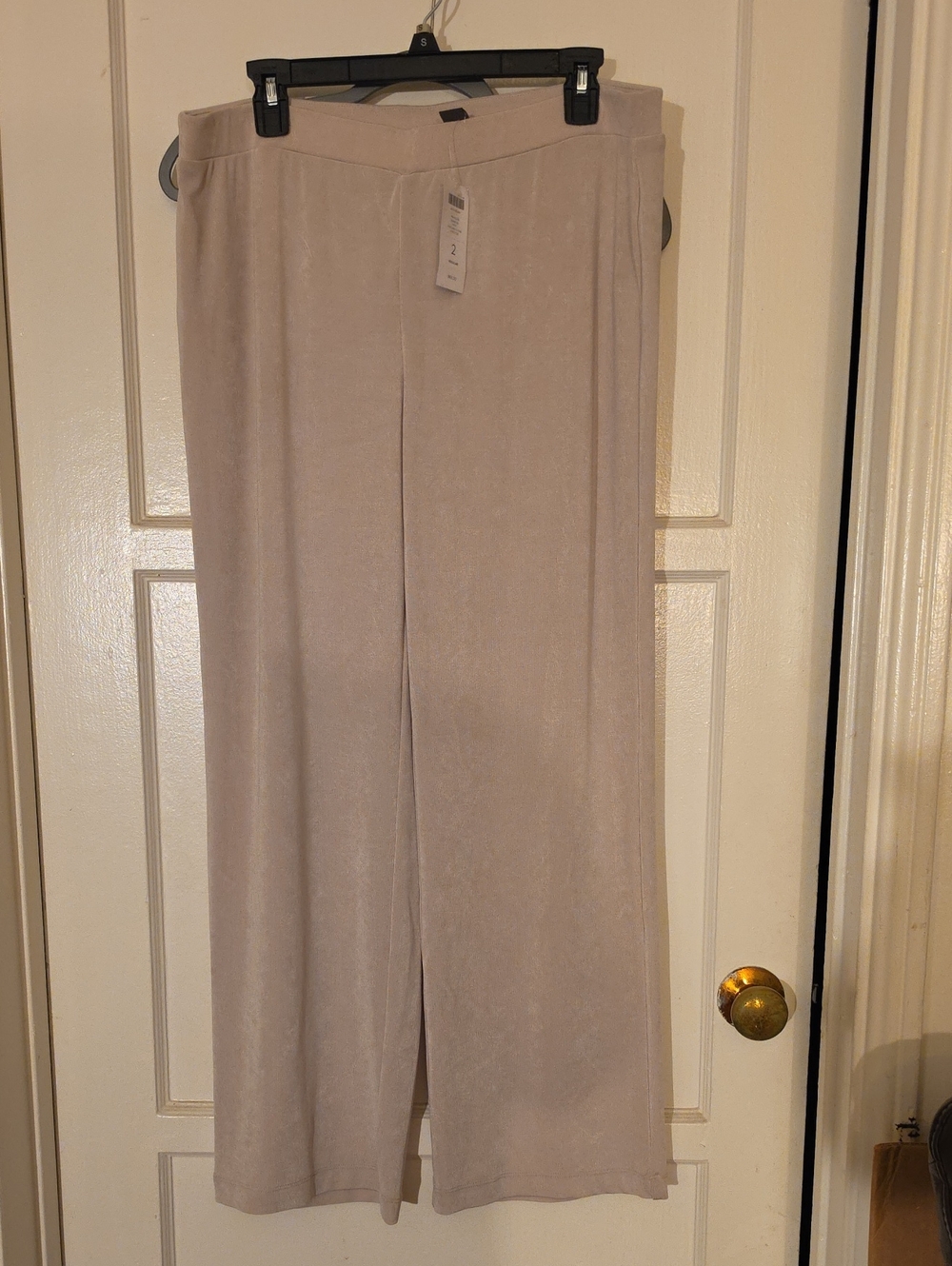 Chico's Travelers Quinn Pants Portland Stone Beige Size 2 / 14